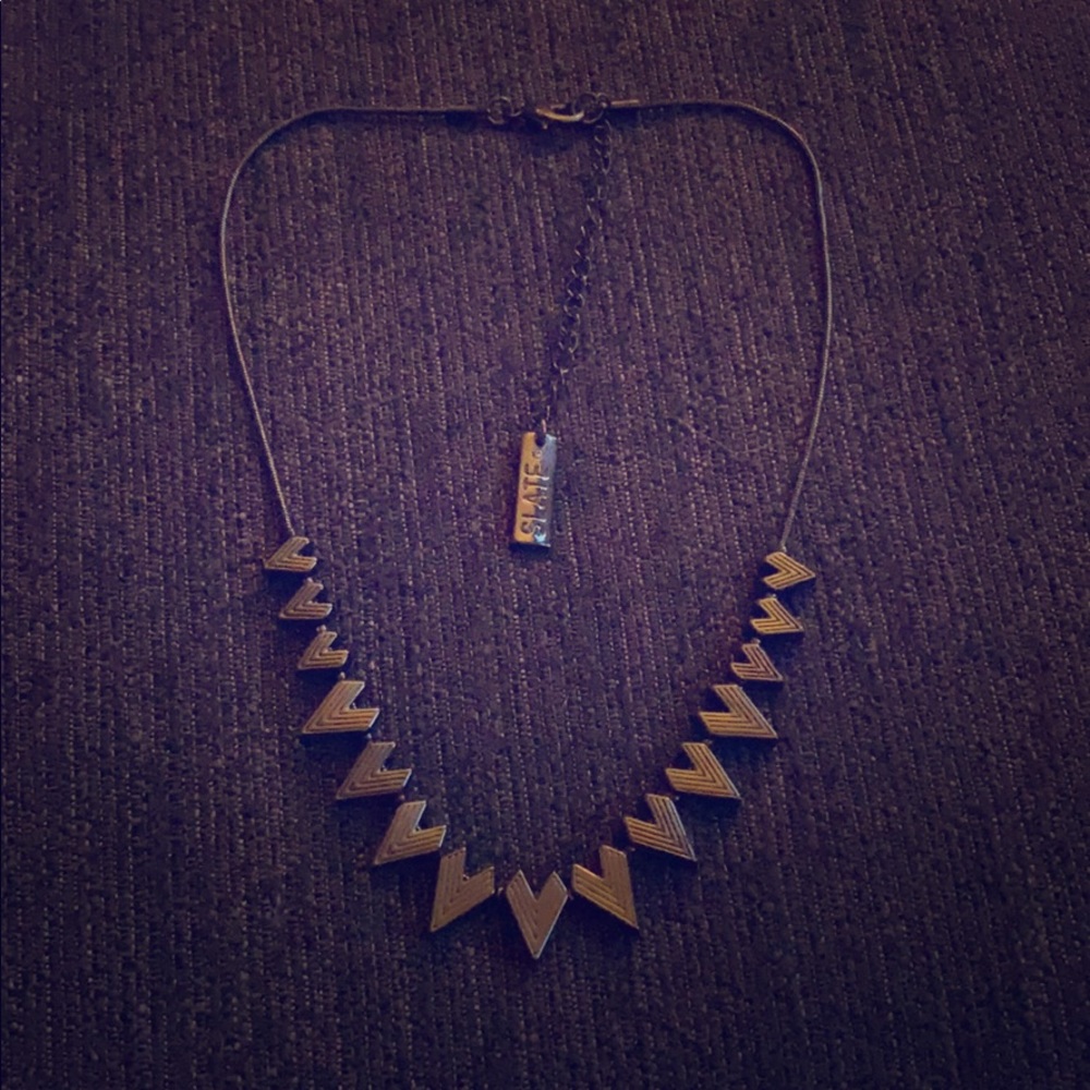 Chevron necklace